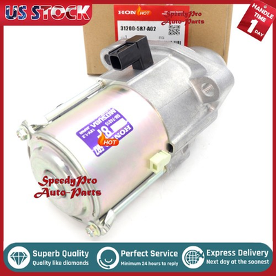 #ad OEM NEW Starter Motor Assembly Sm 74015 For 2015 2020 Honda Fit $229.63