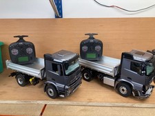 2 x HUINA K3362 HYDRAULIC KABOLITE 1/14TH ALLOY DUMP TRUCK 4WD please read descr