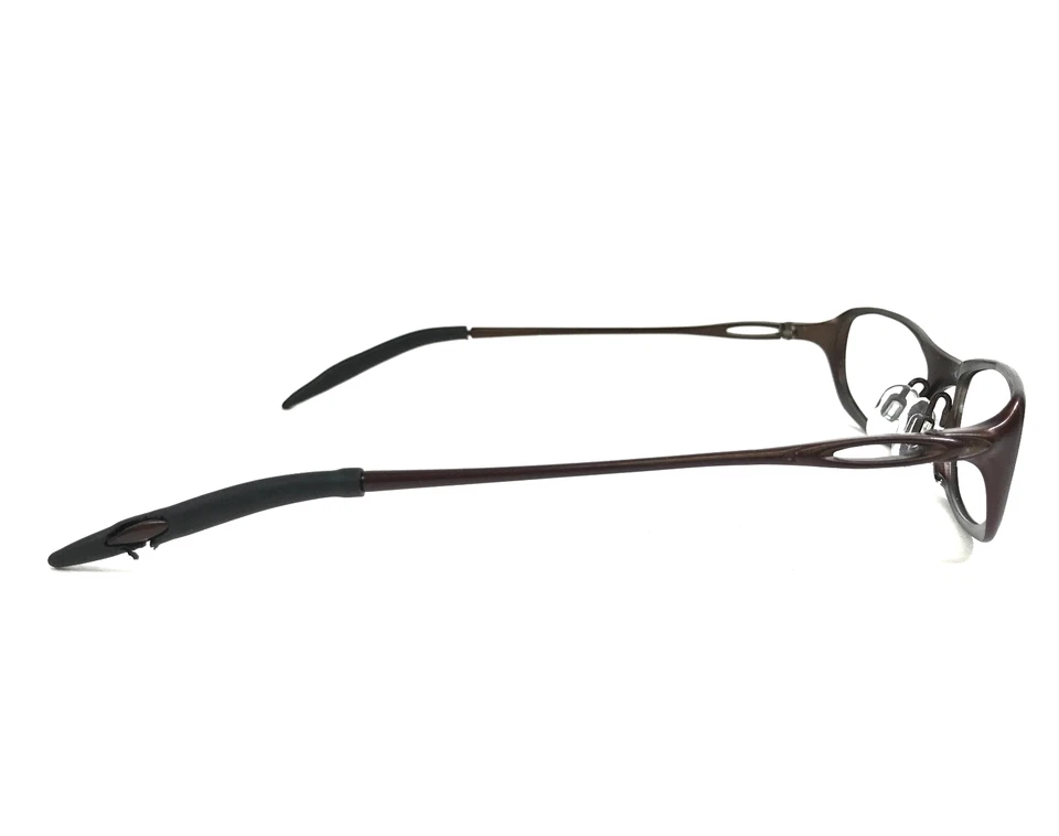 Monturas de gafas Oakley vintage alambre O óxido metal marrón rectángulo 50-20-135 Foto 4 de 4