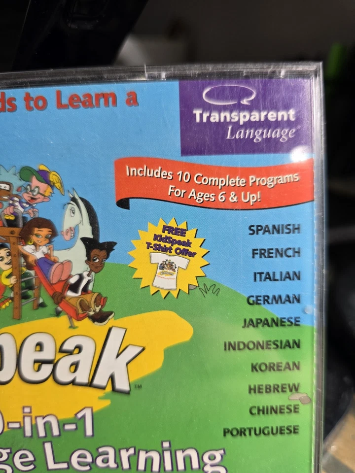 Transparent Language KidSpeak 10 in 1 Language Learning for PC, Mac - Image 2 of 4
