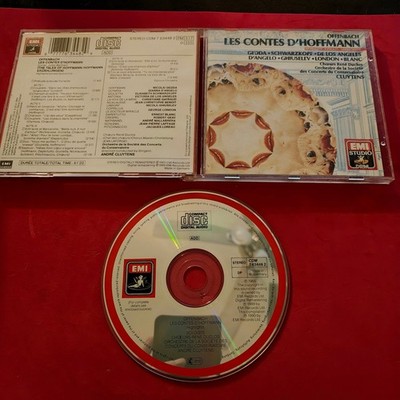 Offenbach   Les Contes D'Hoffmann CD 1990 EMI Studio Highlights Opera