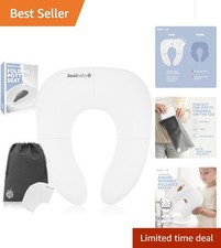 Toddler-Friendly Travel Potty Seat with Suction Cups  Travel Bag - U-Shape