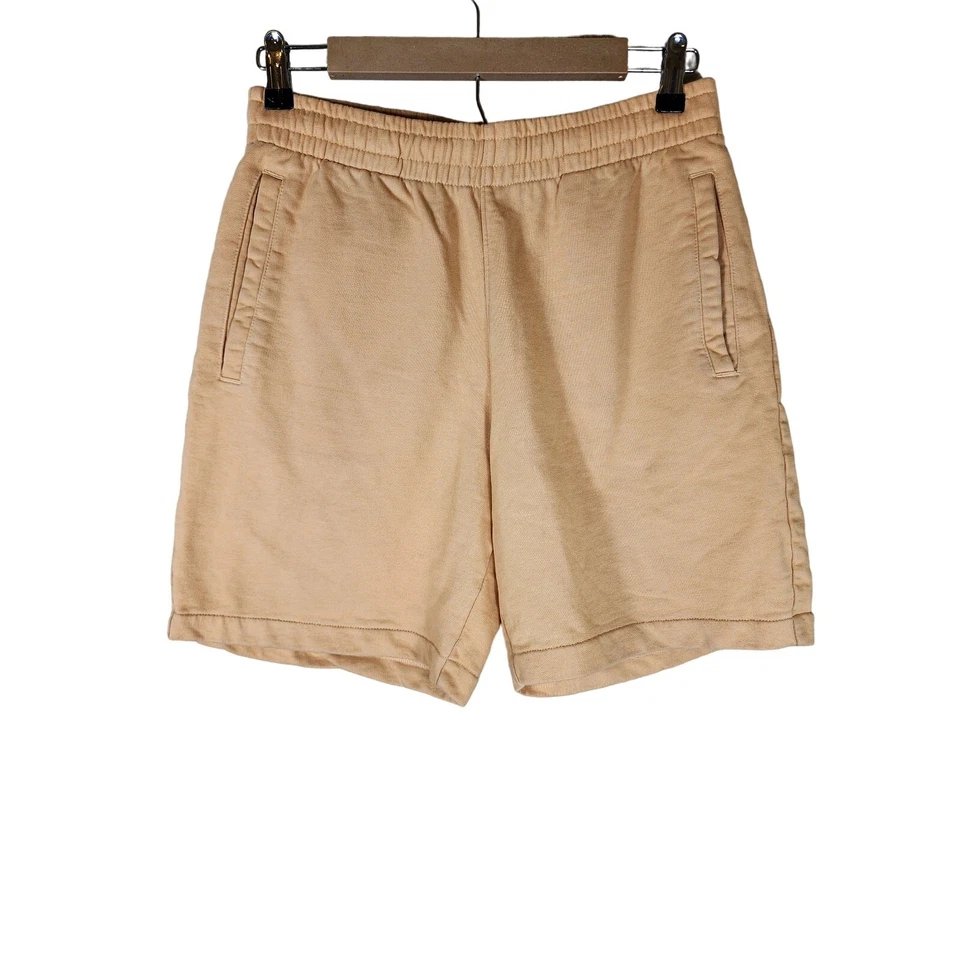 Pantalones Cortos Atléticos Calvin Klein Para Hombre Bronceados Melocotón Activos Informales Sudor Talla S Foto 2 de 4