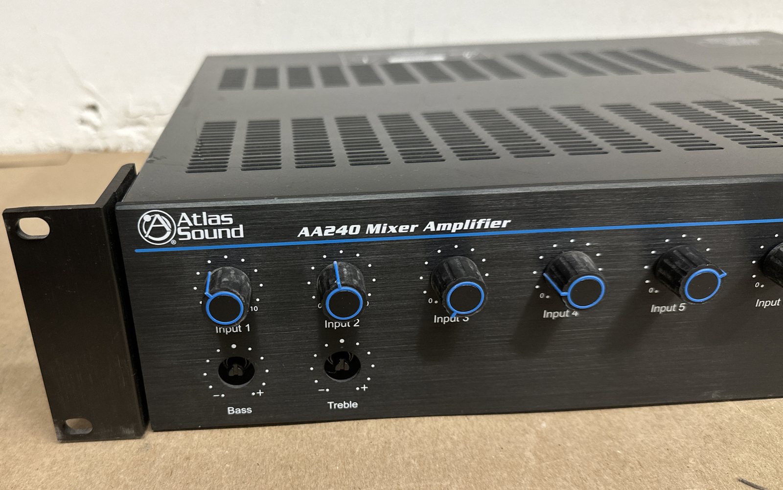 Atlas Sound AA240 Mixer Amplifier 240W 6Channel eBay