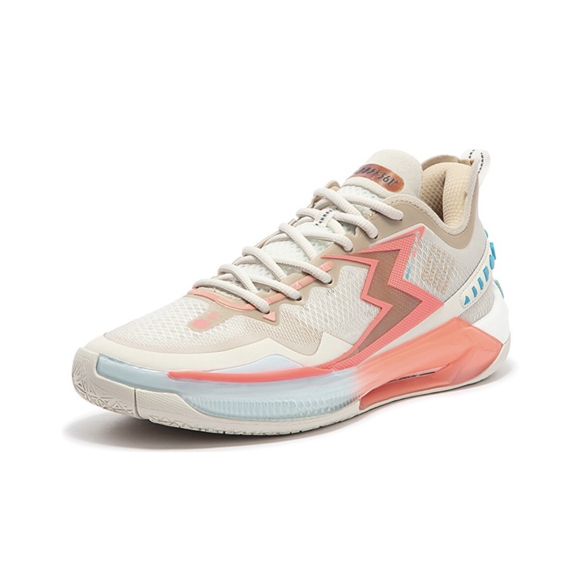 361 Degrees Big3 5.0 QUICK RPO Low Top Men's Basketball Shoes