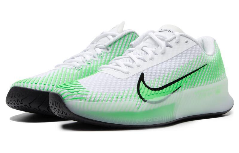 NikeCourt Air Zoom Vapor 11 HC White Poison Green - DR6966-106 | eBay