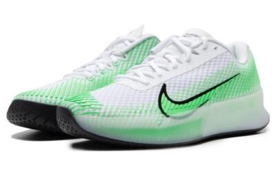 NikeCourt Air Zoom Vapor 11 HC White Poison Green - DR6966-106 | eBay