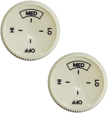 2PCS Baseboard Heater Thermostat Temperature Control Dial Knob Replacement Base