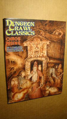 DUNGEON CRAWL CLASSICS - CHAOS RISING *NM/MT 9.8* DRAGONS MODULE