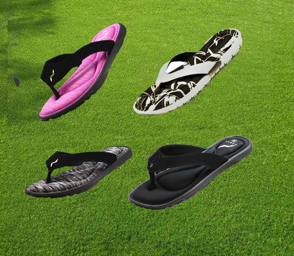 NORTY ladies Memory Foam Flip Flops