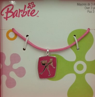 Barbie - Chaussons en peluche avec logo