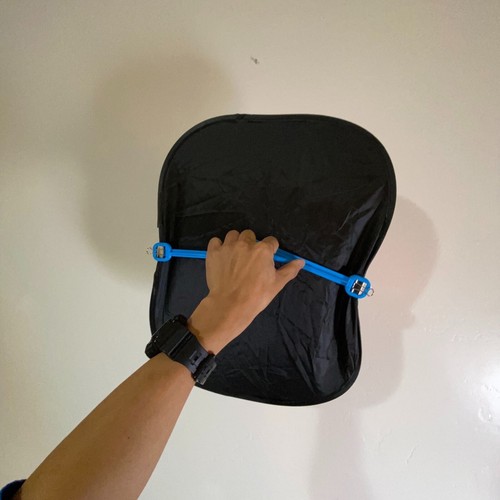 Small Foldable Silver Light Reflector For Photographer Outdoor With Bracket - 第 8/8 張圖片