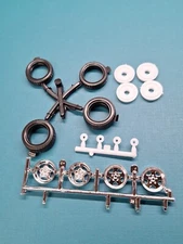 Revell AMT Ertl Monogram MPC 1/24 Custom Chrome Wheels Tires Backs Radar 