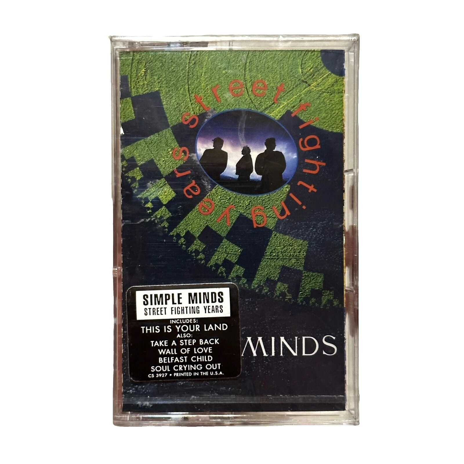Casetes de música pop Simple Minds