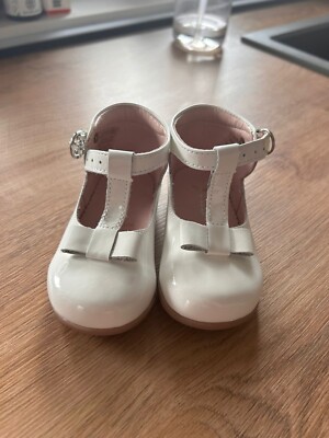 Jacadi Paris Puce Blanc - weiße Mädchenschuhe Gr. 20 nicht getragen im Karton