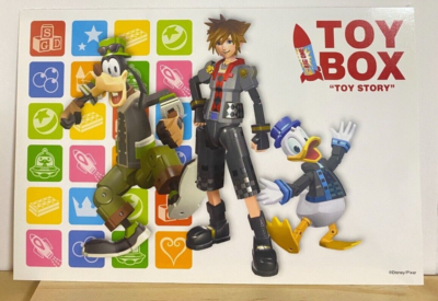 Sora Toy Story Toy Box Kingdom Hearts Ⅲ Postcard 2019 Square Enix