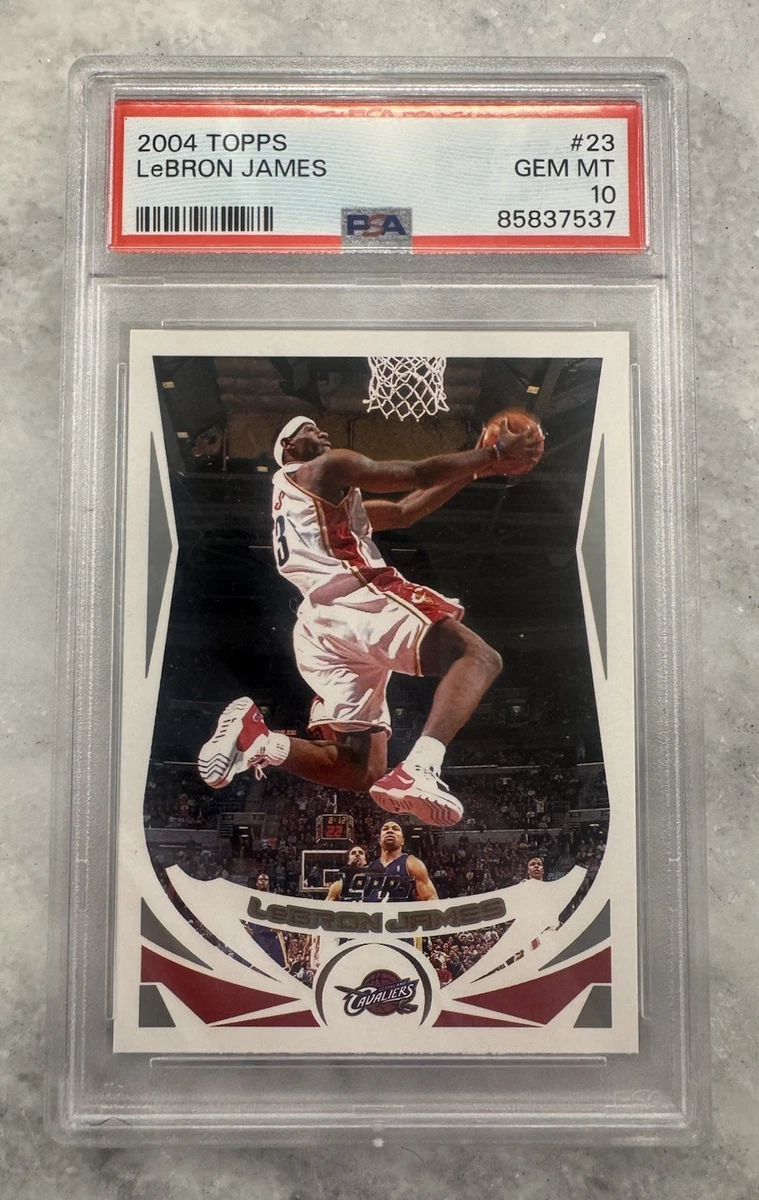 Topps LeBron James Basketball 2004-05 Season Sports Trading Cards