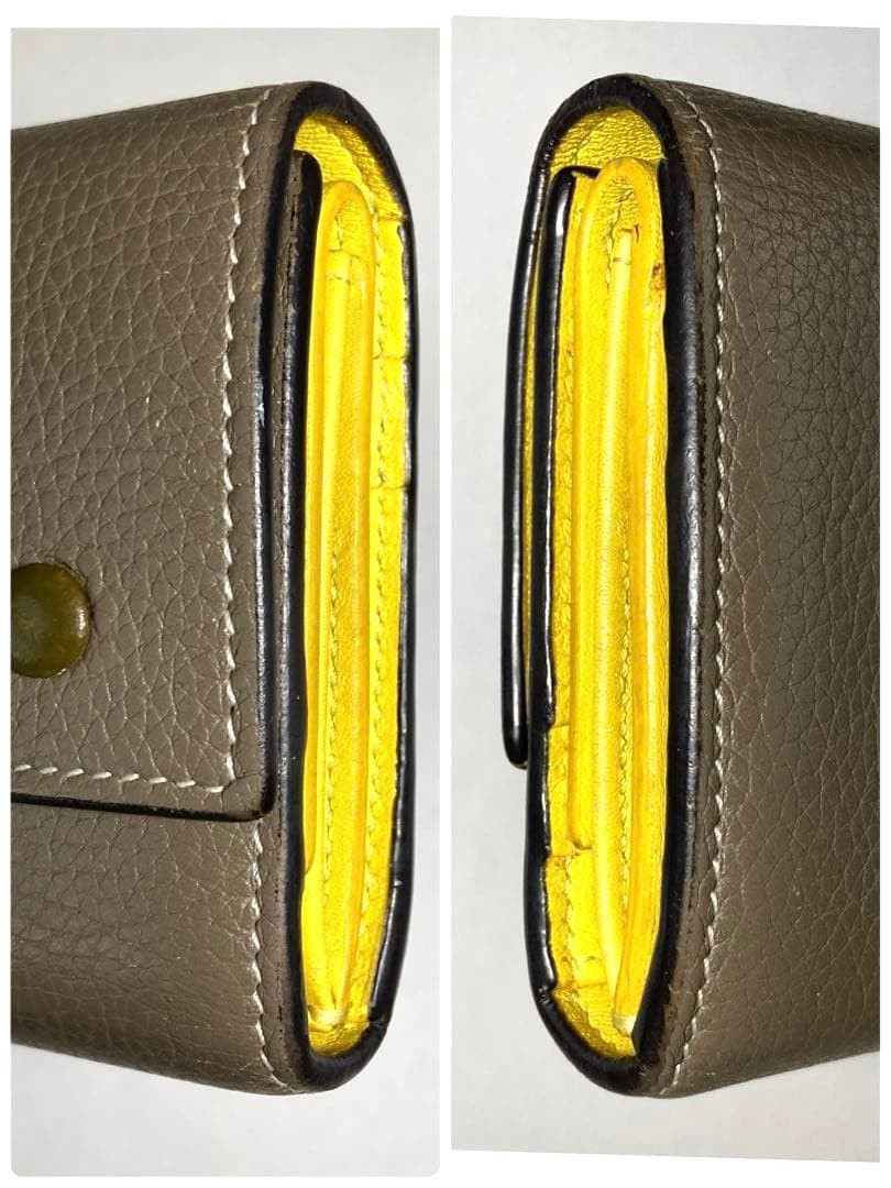 CELINE Folded Multi Function Trifold Wallet From … - image 7