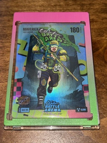 Bo Jackson Battle Arena Maverick 180 Glow 80’s Rad Highlighted Variant RAD-199