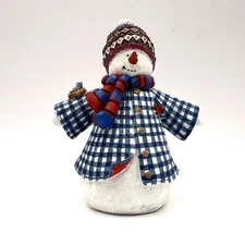 Vintage Lang and Wise Classic Santa Ready for Snow by Sherri Buck Baldwin 1998