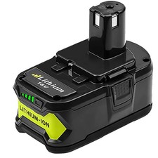 For RYOBI P108 18V One Plus High Capacity Battery 18 Volt Lithium-Ion New 6.0AH