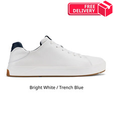 Olukai Lae  ahi L   Ili Men  s Waterproof Leather Sneakers Brand New, Auth