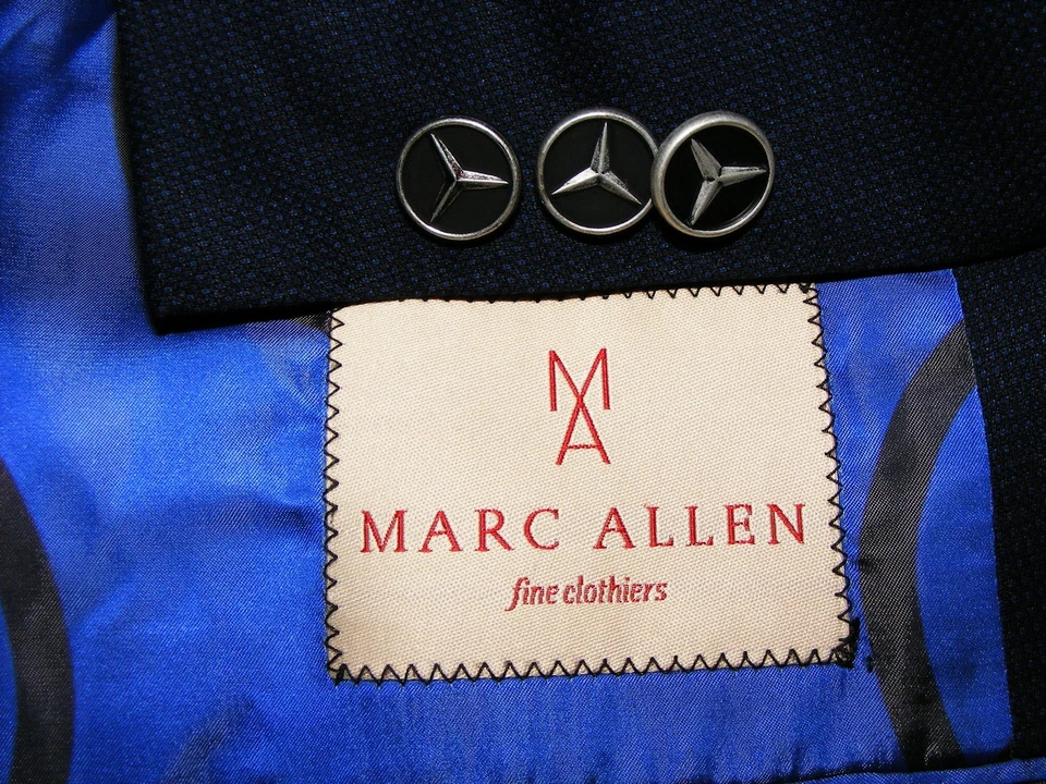 ABRIGO DEPORTIVO BLAZER MARC ALLEN MERCEDES BENZ HOMBRE TALLA 46R A MEDIDA 46R Foto 2 de 4