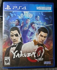 Yakuza 0 Zero PlayStation 4 PS4 Sega Blue Label No Manuel