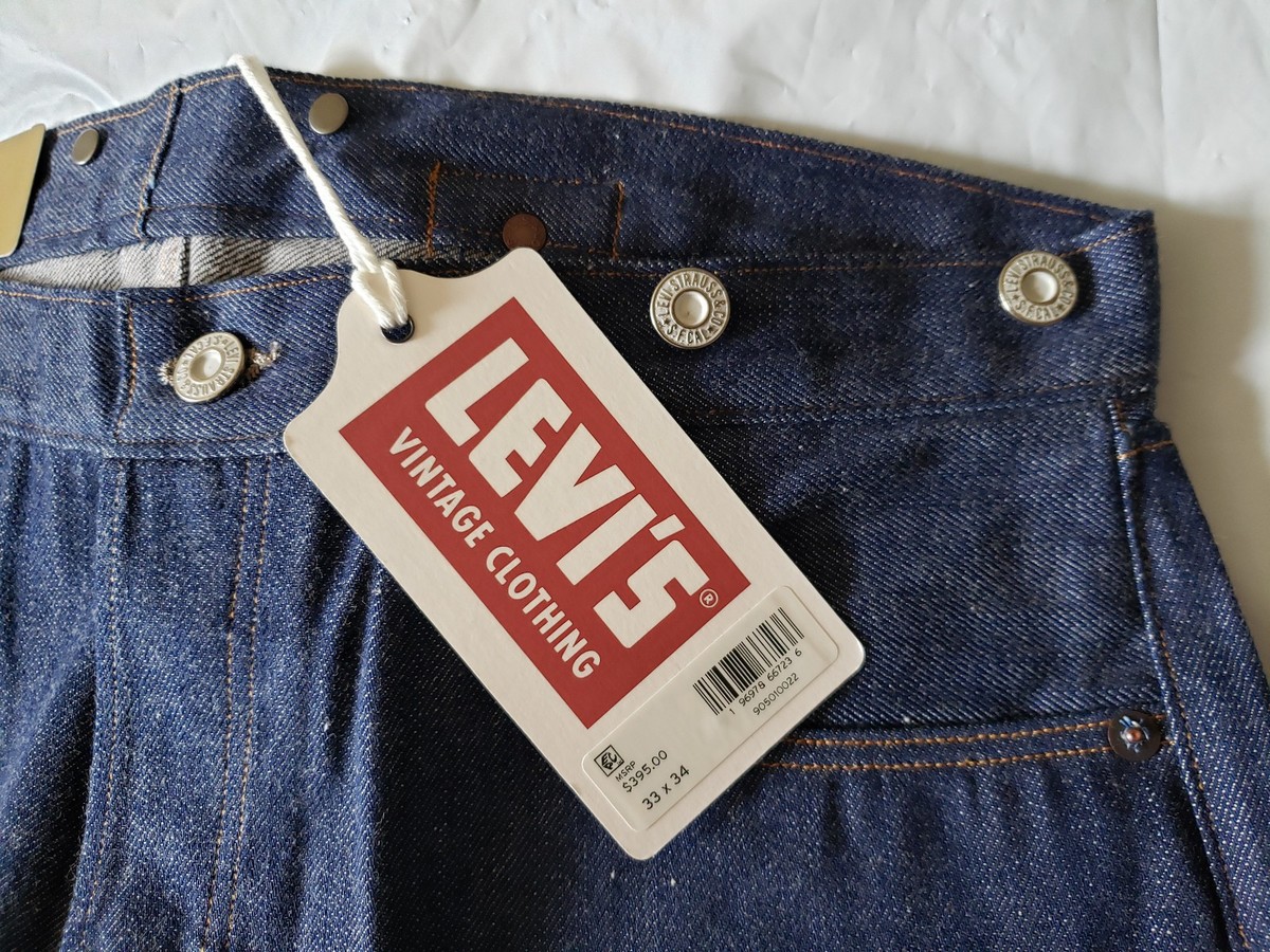 LEVI'S 1890 501 xx LVC Vintage Clothing Shrink-to-Fit Selvedge