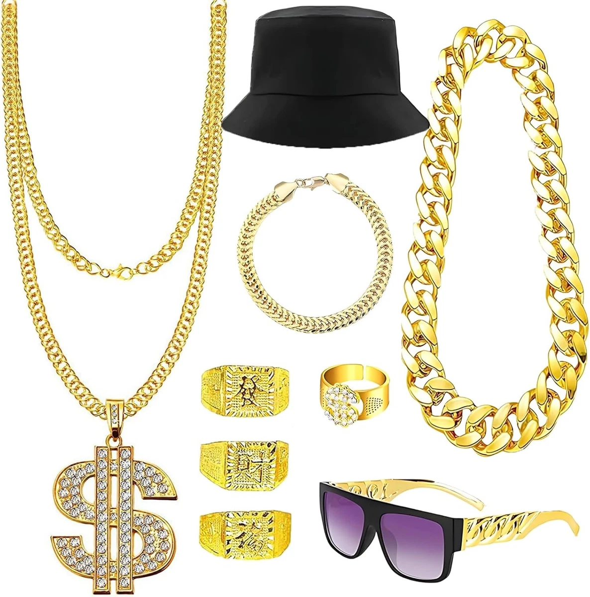 fancy dress gold rings products for sale | eBay UK