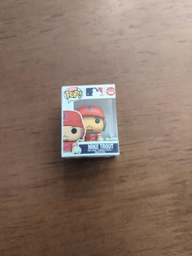 NEW MLB Funko Bitty POP Mike Trout LA Angels 2026 Topps Super Box Series 1