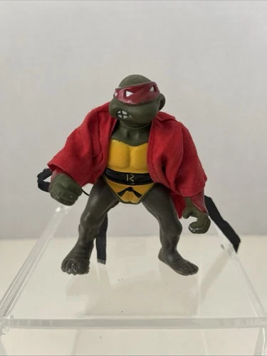 TMNT (KO, 1990s) Vintage BOOTLEG RAPHAEL Action Figure MEXICO NINJA TURTLES