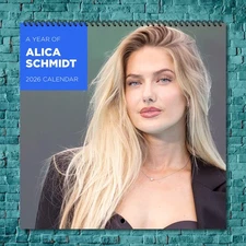Alica Schmidt 2026 Wall Calendar 12-Month Celebrity Calendar Fan Gift