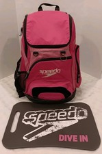 Pink Speedo Teamster Backpack 35L Black Water...