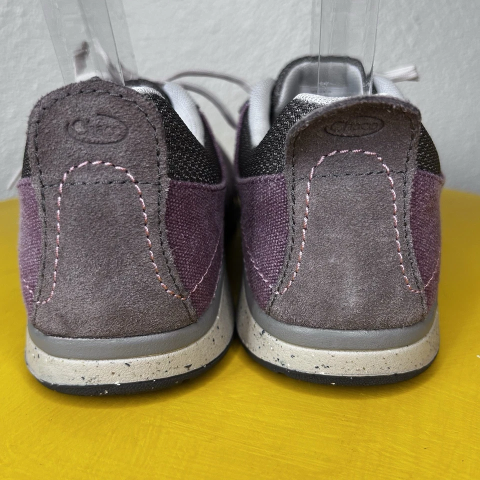 Zapatillas Chaco Ron Pasas Lona Parte Superior Baja Encaje Senderismo Zapatos Entrenadores Mujer 7.5 Foto 4 de 4