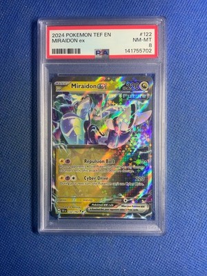 miraidon future pokemon card value - ex 081/198 - Scarlet & Violet Sparking Strike 160 Miraidon [Reverse Holo] #121 Prices