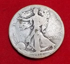 ☆1918-D Walking Liberty Half Dollar Silver 50C☆