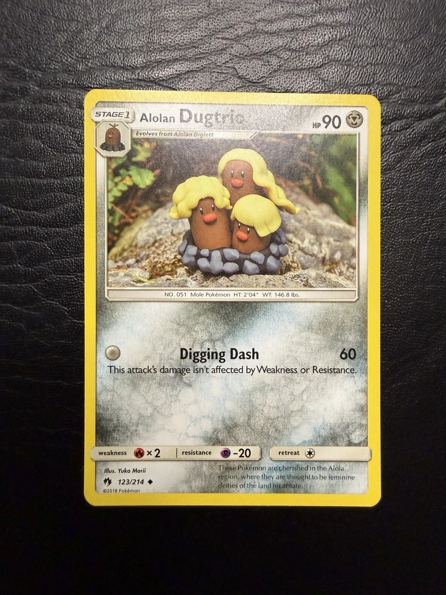 dugtrio pokemon card value Alolan Pokémon TCG Cards for sale If all of them are heads Dugtrio Pokemon Card | eBay