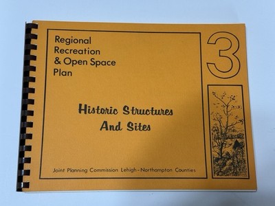 VINTAGE 1973 NORTHAMPTON LEHIGH COUNTY HISTORICAL STRUCTURES PRESERVATION DETAIL