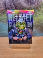 2025 Topps Chrome F1 Formula 1 Lando Norris Helmet Collection #HC-4