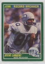 1989 Score Record Breaker Steve Largent #327 HOF 12ct