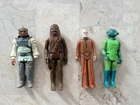 Star Wars Original Kenner Action Figures 1977-83 Lot Of 4. Heavy Usage.  Repair