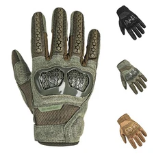 Tactical Safety Work Gloves Knuckle Protection General Utility Heavy Duty Gear