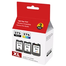 PG-275XL CL-276XL Ink Cartridges With Canon Pixma TR4722 TR4720 TS3722 TS3522