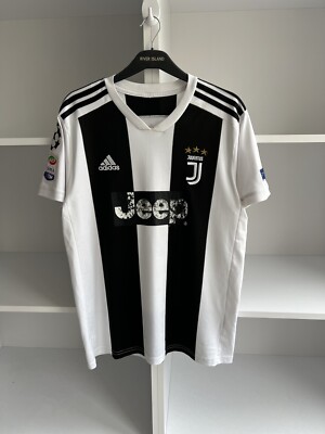 Adidas Juventus Ronaldo 7 2018-19 Home Kit Soccer Jersey | eBay