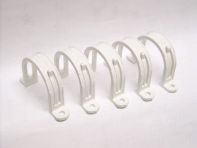 (5) Pipe Straps  2'' Central Vacuum PVC Rough-in Fitting