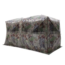 Premium 6-Person Hunting Hub Blind: Spacious, Durable, Water-Resistant 160"x90"