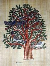 Quadro Papiro - Albero della Vita.