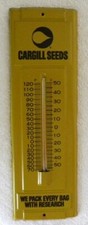 Vintage Cargill Seeds, Corn-Soybeans, Every Bag Packed With Research Thermometer