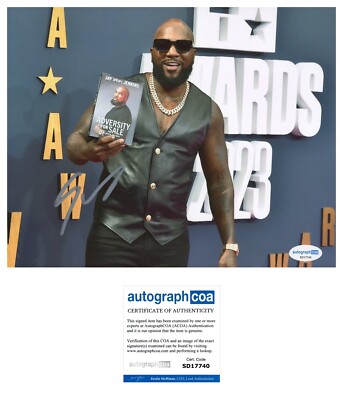 YOUNG JEEZY SIGNED ATLANTA RAPPER 8X10 PHOTO - ACOA COA